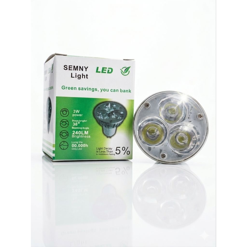 Lampu Sorot (Spotlight) Semny LED 3W