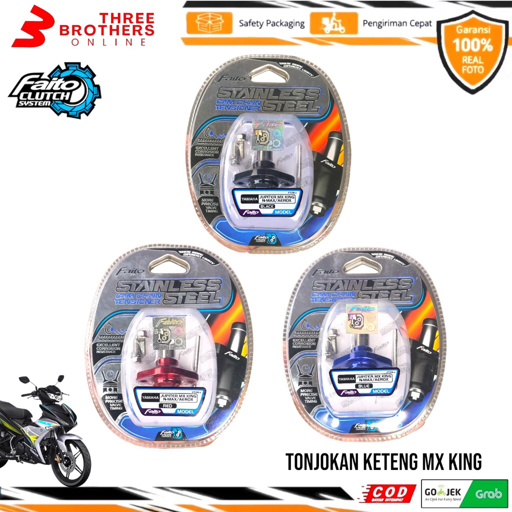 Tonjokan keteng adjuster tensioner manual Jupiter mx king aerox nmax mio m3 Faito