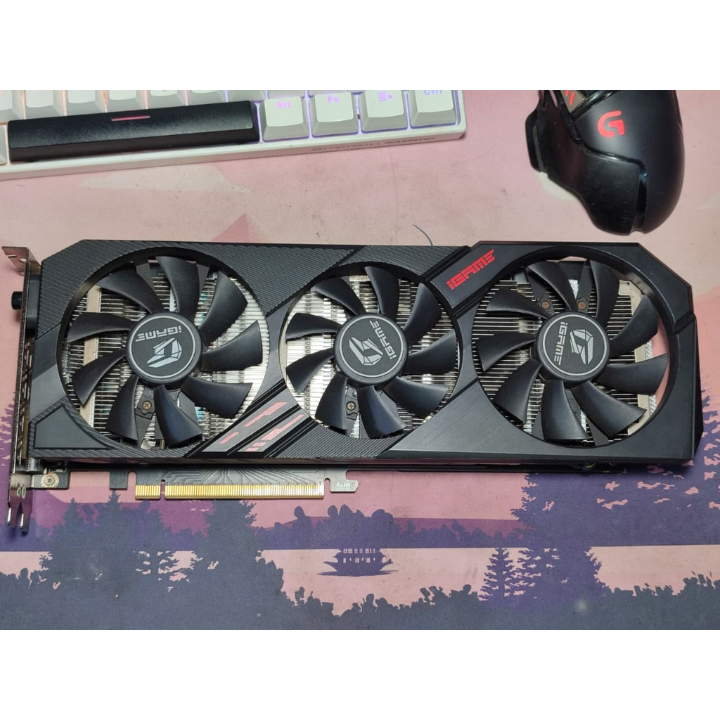 VGA COLORFUL IGAME GEFORCE GTX 1660 TI Ultra 6GB DDR6 192bit Tripel fan | GTX 1660TI GTX1660TI