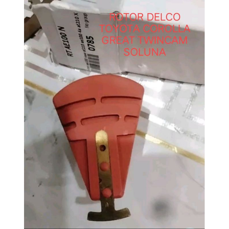 ROTOR DELCO TOYOTA COROLLA TWINCAM SOLUNA