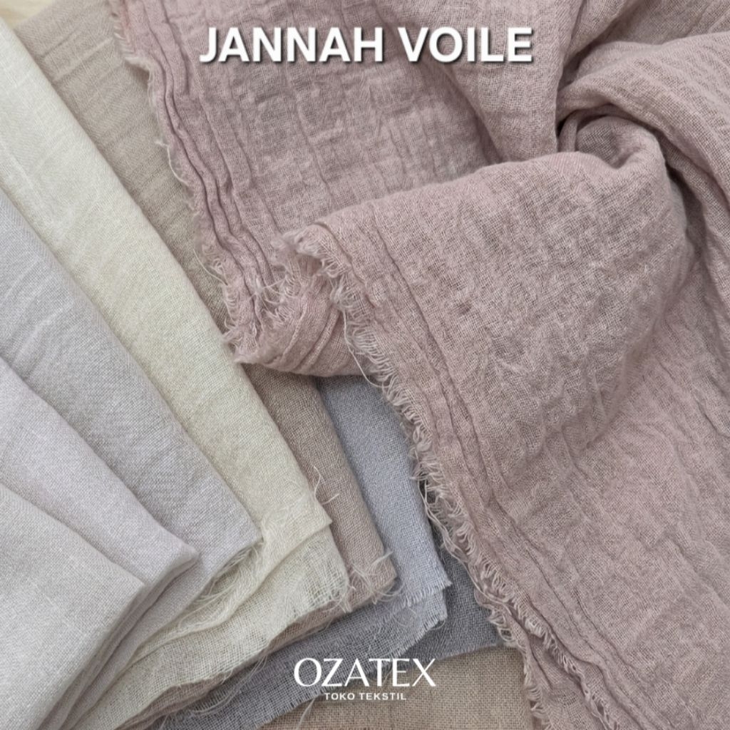 Kain Meteran - JANNAH VOILE - VOAL TEXTURED CRINKLE
