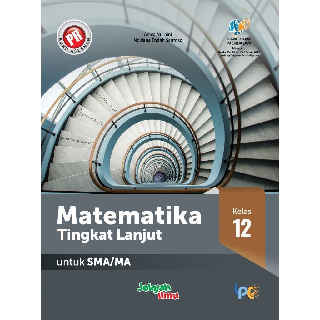 Buku lks pr interaktif Asesmen Matematika Lanjut Kelas XII, 12 tahun 2026 Intan Pariwara