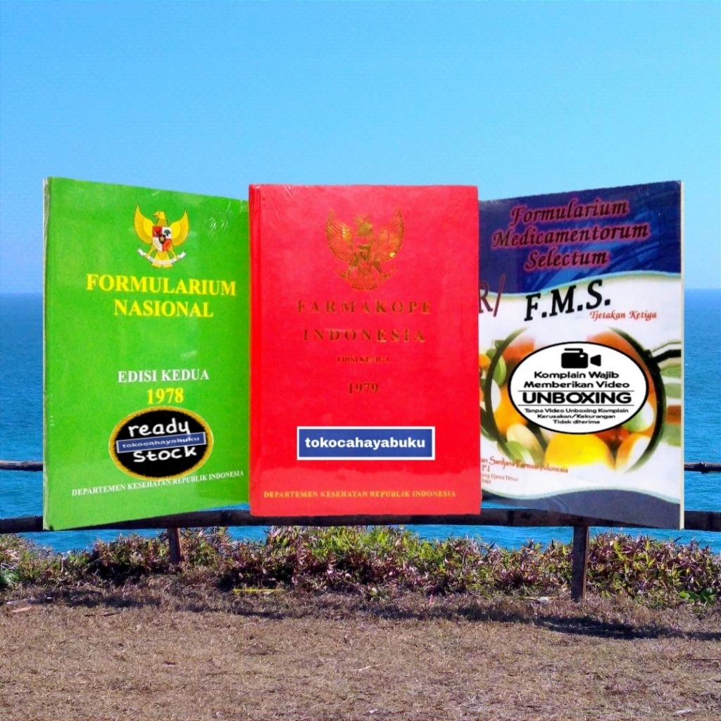 Paket 3 Farmasi : Farmakope 3, Fornas, FMS