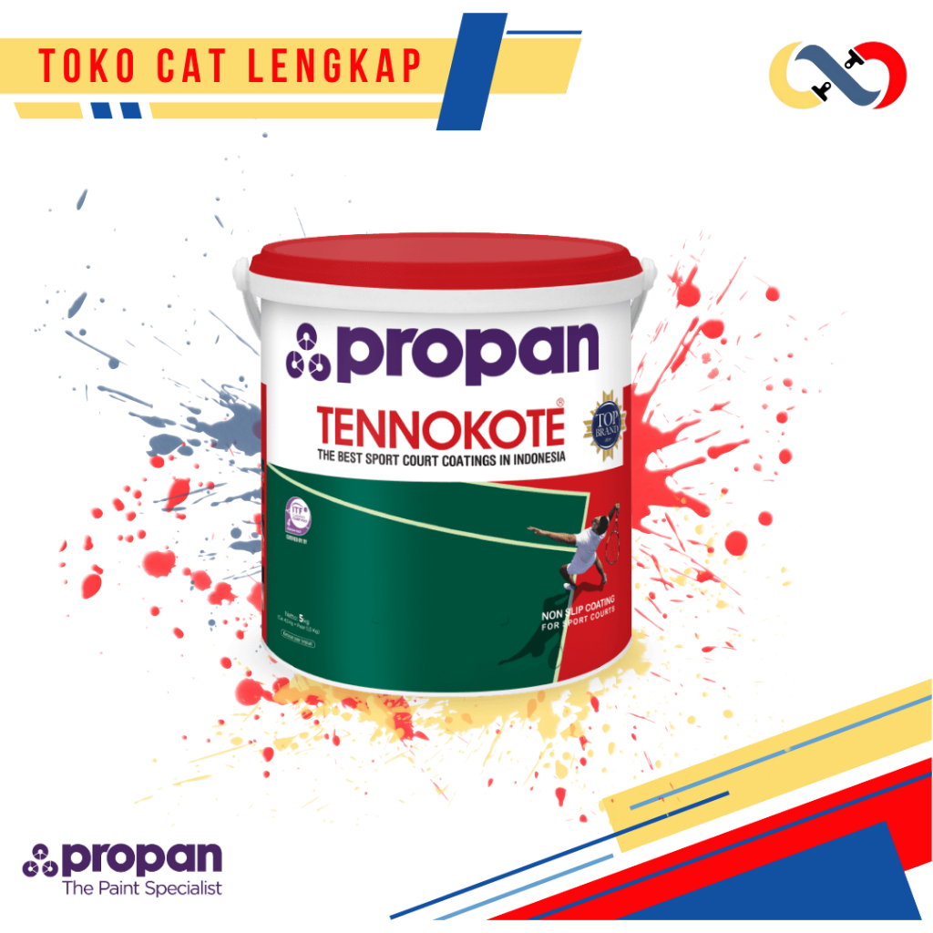 Propan Tennokote 25 KG Cat Lapangan