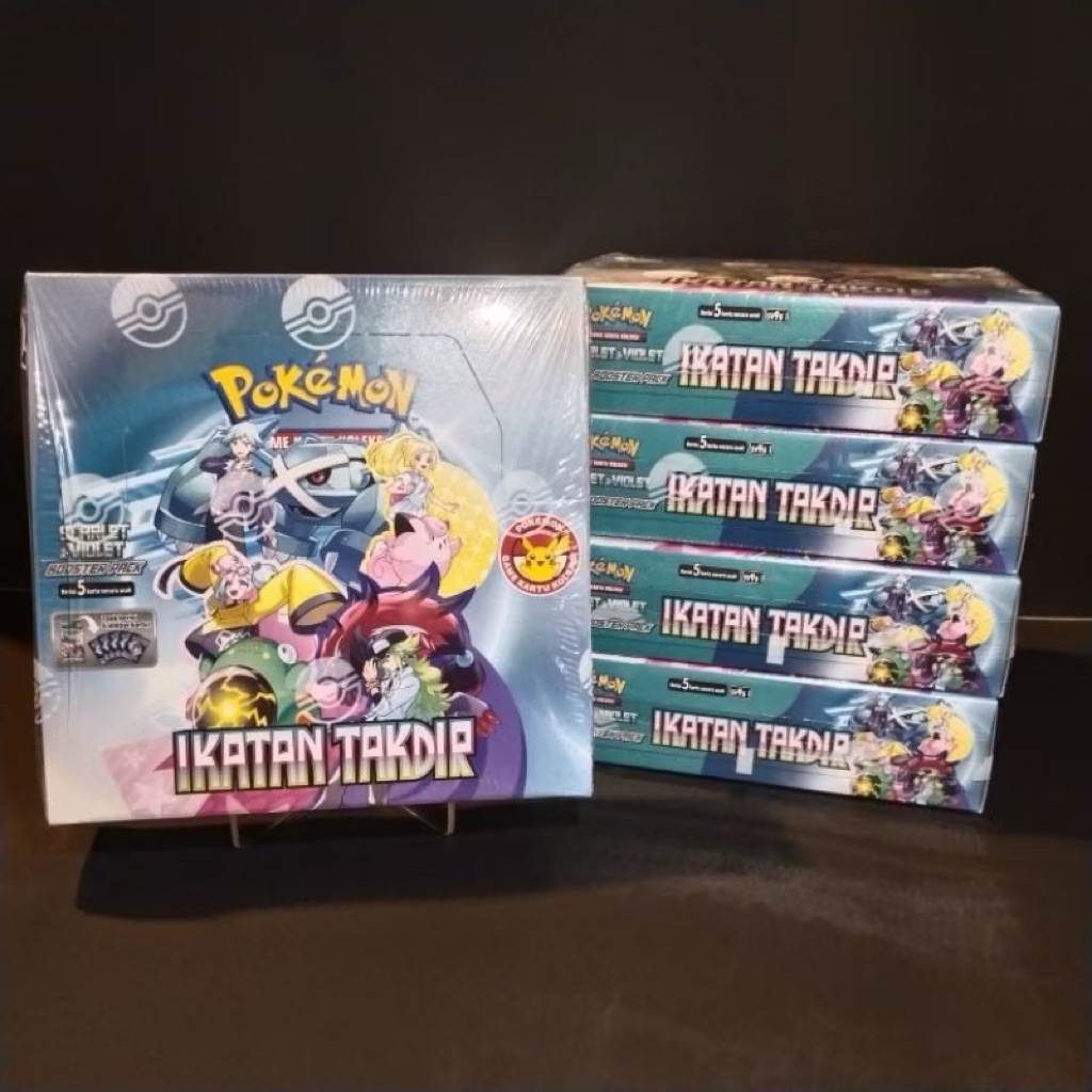 Kartu Pokemon Booster Box Ikatan takdir Original Sealed pokemon Card