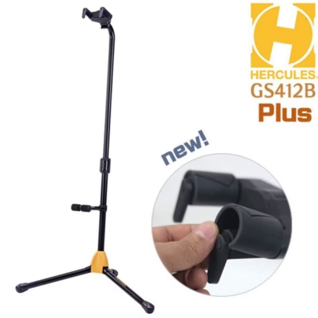 Hercules GS412B Plus Autogrip Guitar Stand dan Stand Gitar GS-412B