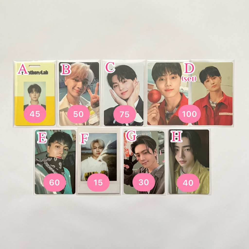 (ready) photocard pc official enhypen jay sunghoon manifesto slayer pola orange blood romance untold