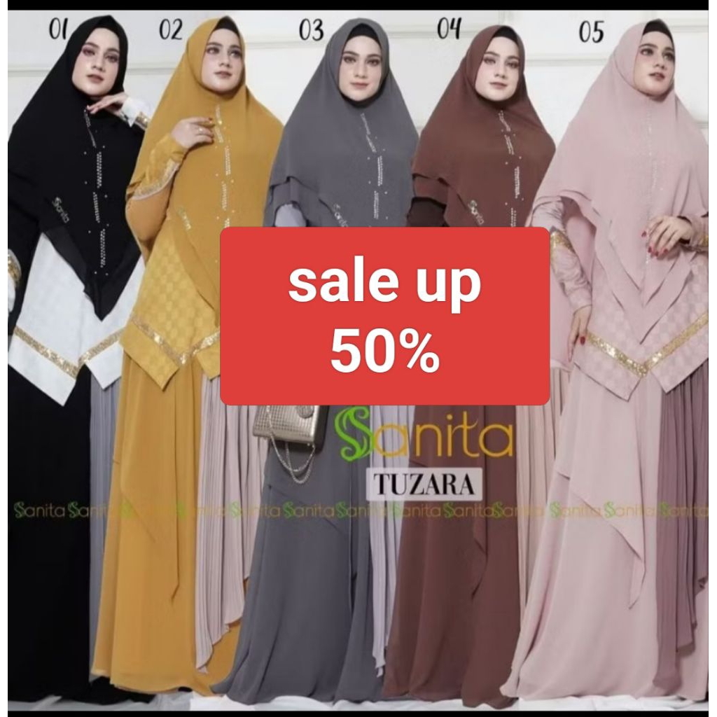 Gamis Syari Tuzara by Sanita