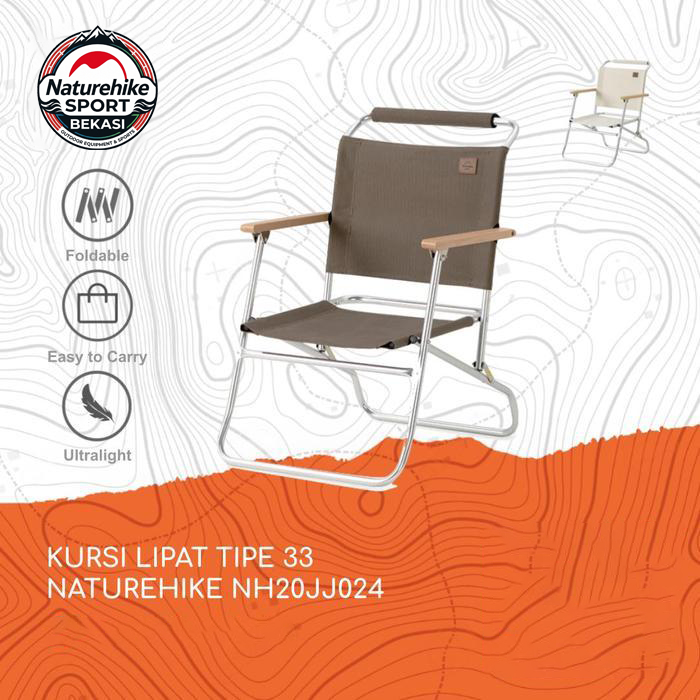 Naturehiike Sport - Kursi Lipat Camping / Portable / Outdoor Nh20Jj024 Tipe 33