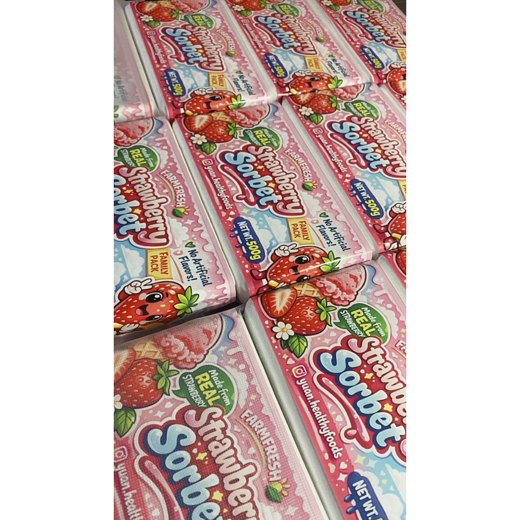 Strawberry SORBET