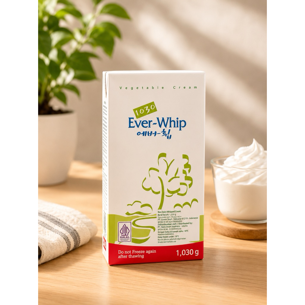 (INSTAN) Ever-Whip Non Dairy Whipped Cream | Whipped Cream | Whipped Cream Ever-Whip