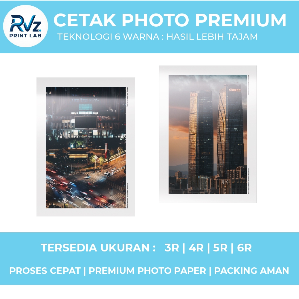 Cetak Foto | Print Photo Ukuran 3R 4R 5R 6R