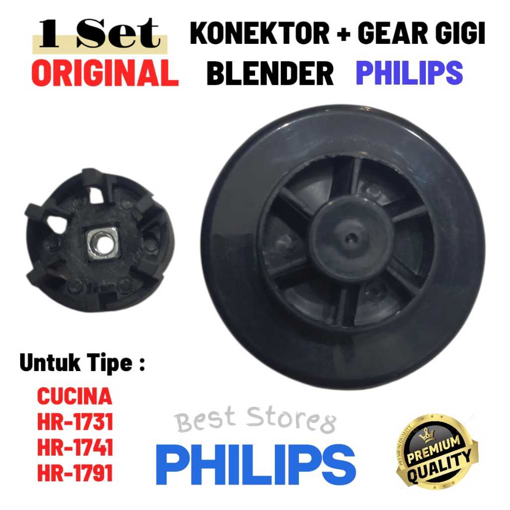 KONEKTOR GEAR ORIGINAL BLENDER PHILIPS CUCINA HR-1741 1791 1731