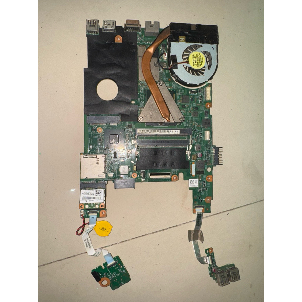 mainbord dell N4050 spek Core i5 gen2  kondisi normal
