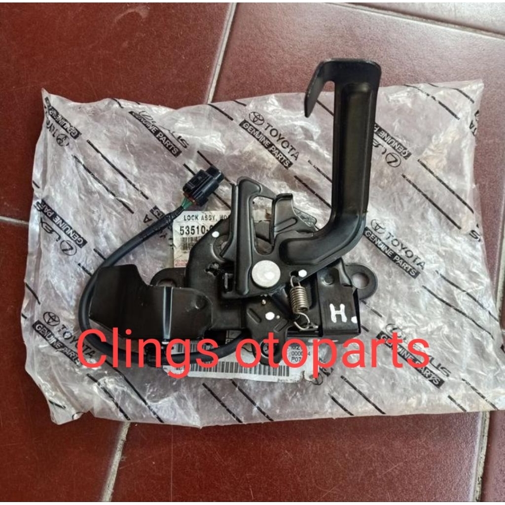 Hood Lock kunci kap mesin all new yaris 2014-2017 original