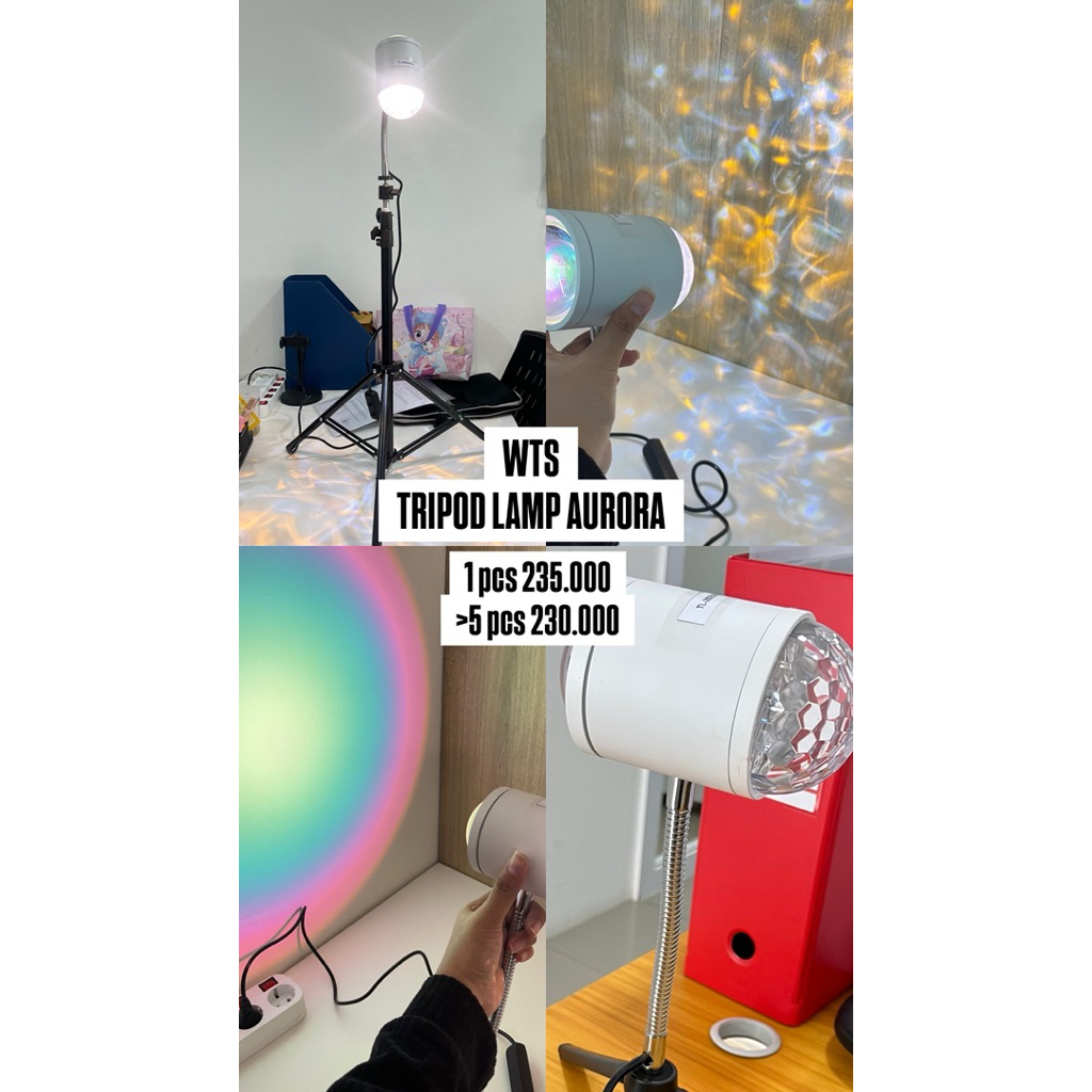 rainbow Lamp + Tripod
