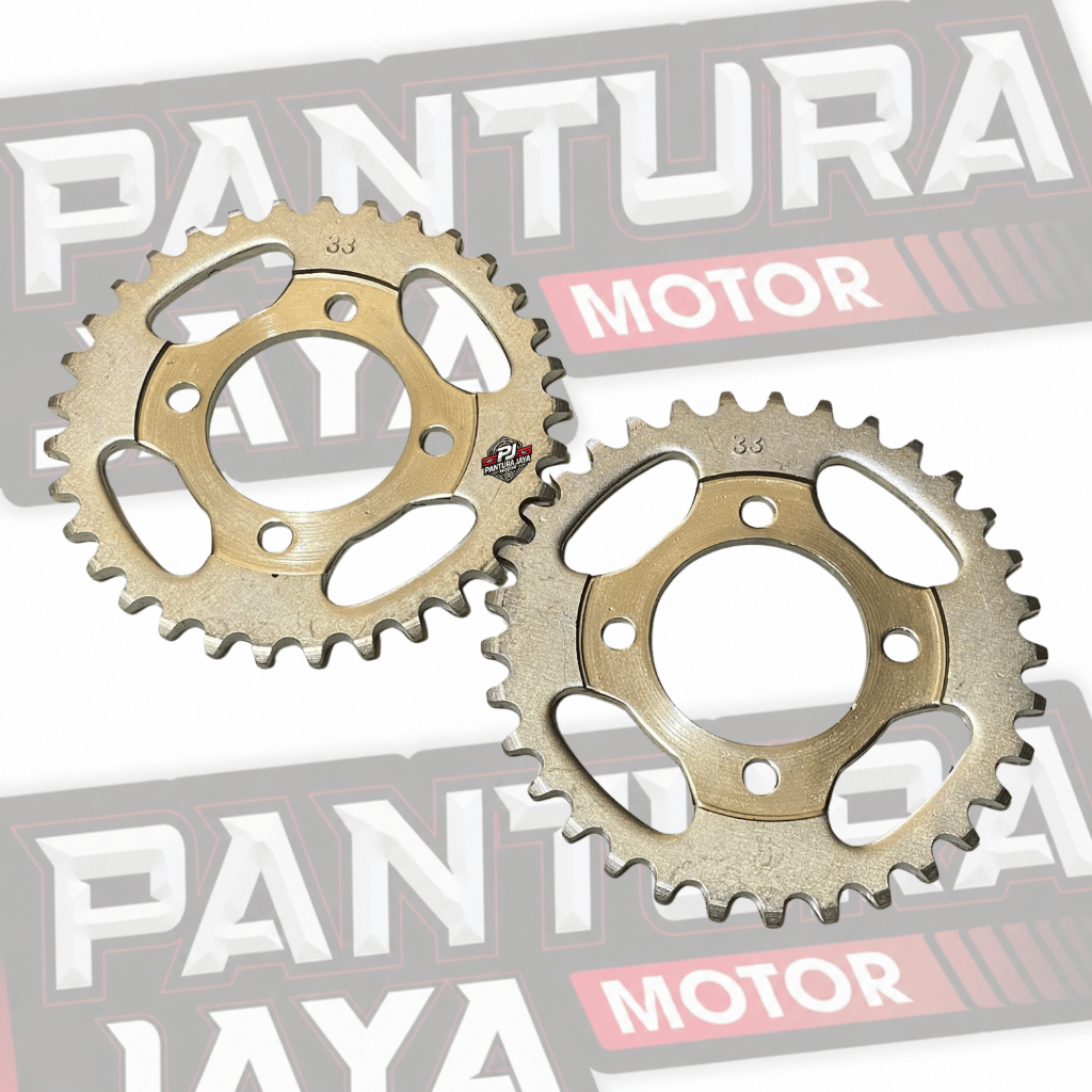 GIR TARIK BELAKANG 33T UKURAN KECIL MOTOR GRAND SUPRA JUPITER F1ZR