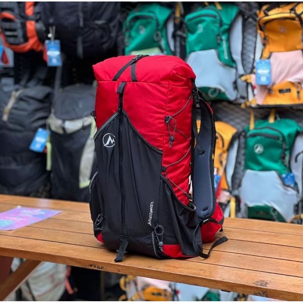 Tas Ultralight Ergonomis Backpack Monte Equipment fastzip 37L monteequipment UL hiking travel