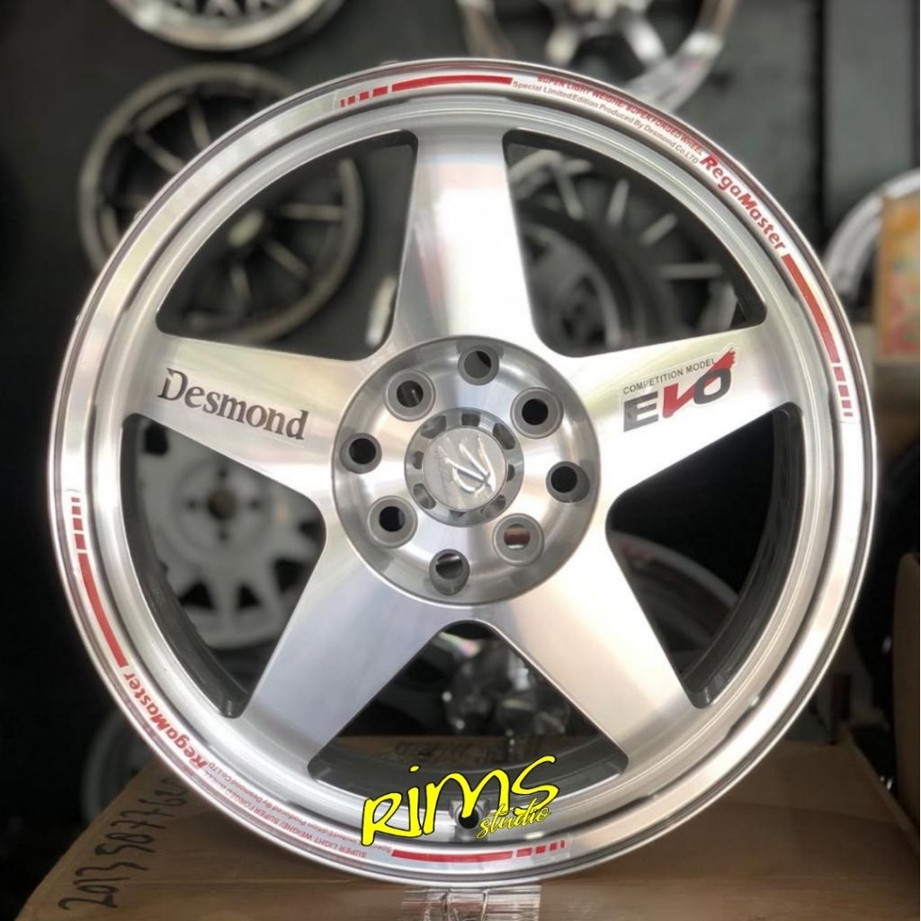 velg SPOON EVO ring 16 lebar 7 et 40 velg mobil r16 Avanza Xenia Livina Wuling binguo kijang Brio ja