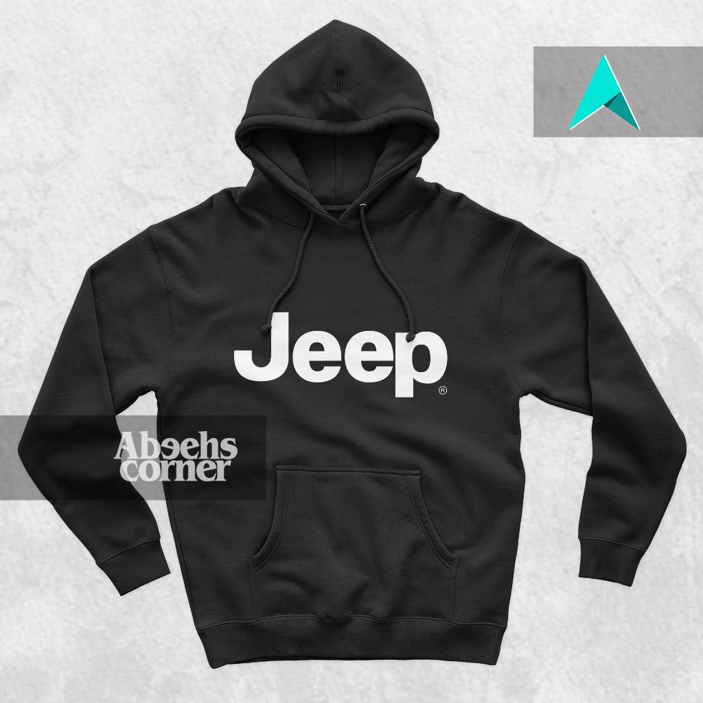 Hoodie Jeep - Hoodie Logo Jeep - Hoodie Otomotif