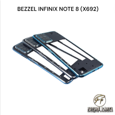 Bezzel Tutup Mesin Infinix Note 8 (X692) Dengan Tombol