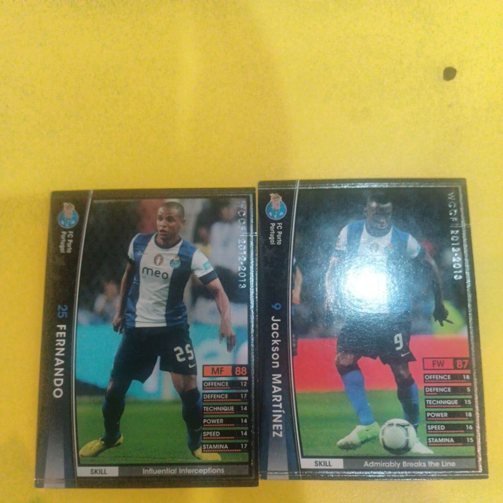kartu bola panini wccf 2012/2013 Porto