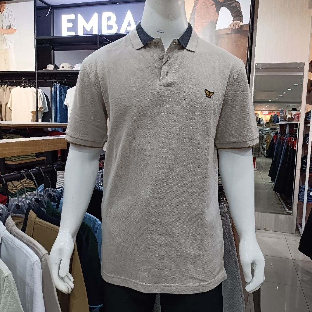 EMBA KAOS POLO PRIA REGULAR FIT ORIGINAL