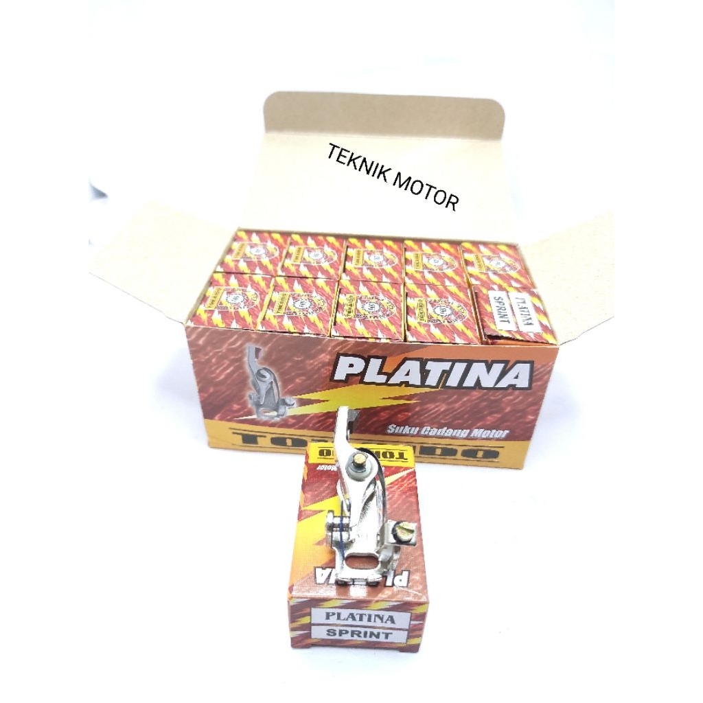 Paket 10Pcs PLATINA SUPER SPRINT / PLATINA VESPA / PLATINA SPRINT / PLATINA VESPA SUPER SPRINT HIGH 