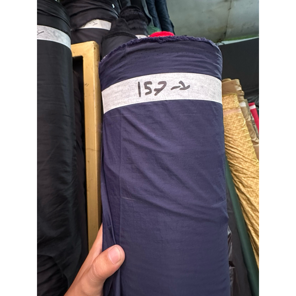 KAIN TASLAN CERINGKEL NAVY KOREA WATERPROOF UNTUK TAS JAKET DLL