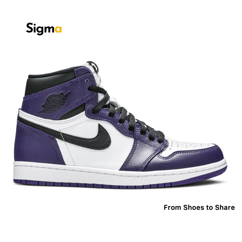 Sneakers Nike Air Jordan 1 High Court Purple 2.0