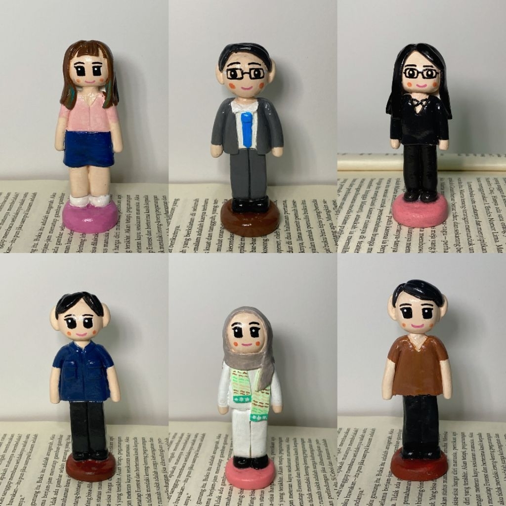 Custom action figure | Custom clay figure | Handmade gift