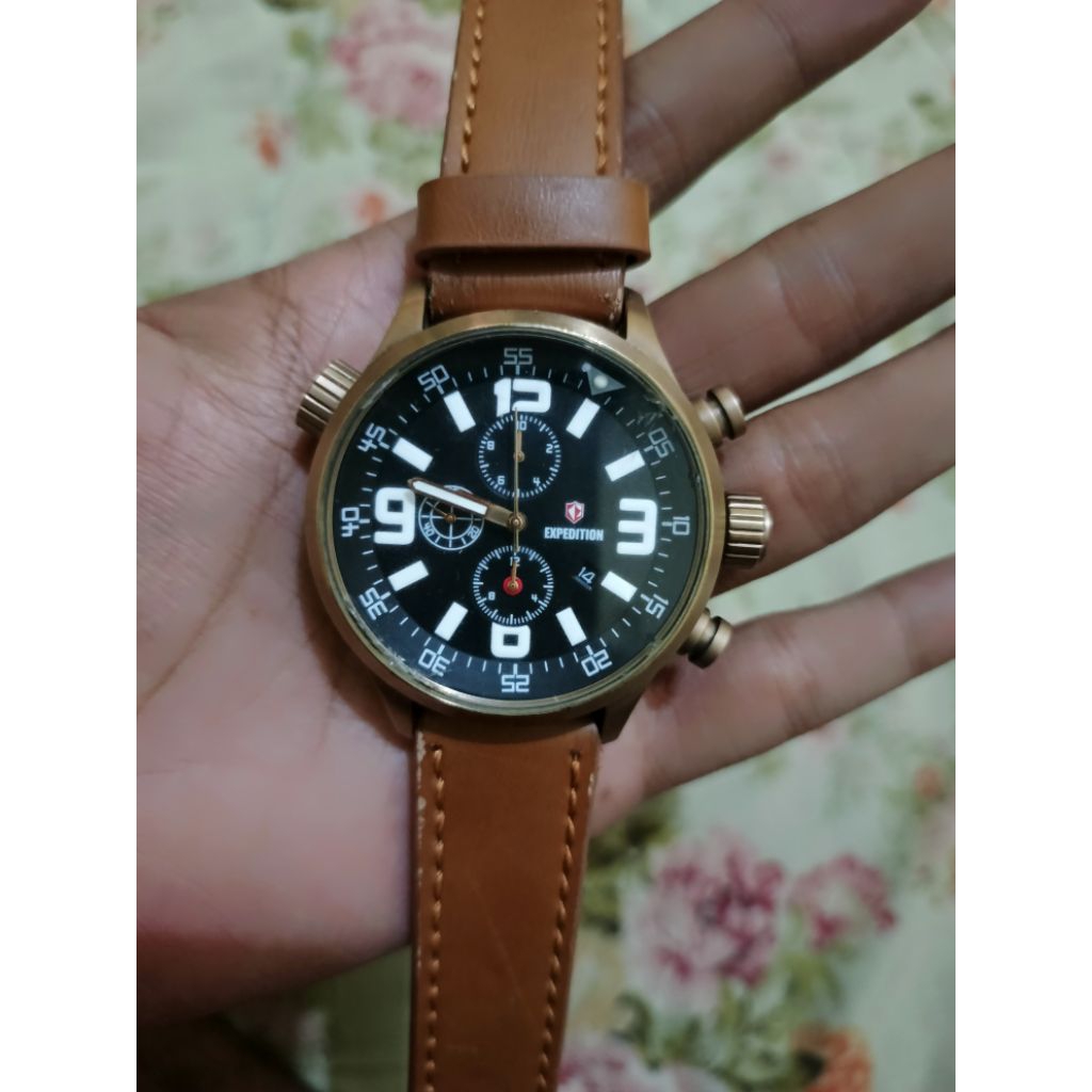 Jam Expedition E6318M Preloved Original