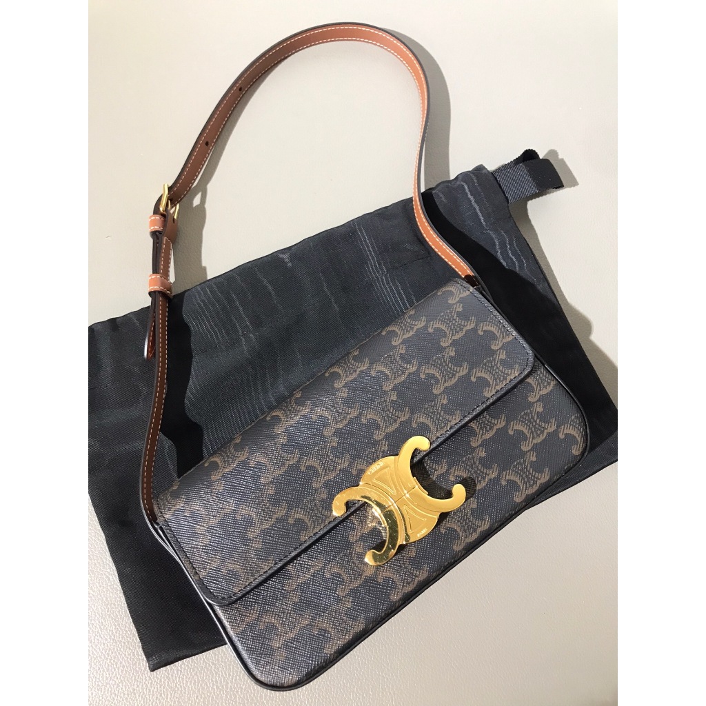 celine triomphe shoulder bag