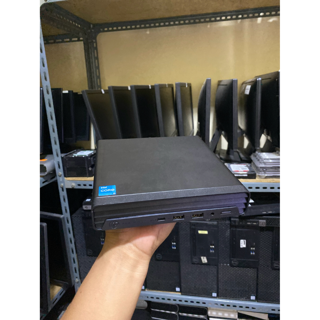 Mini pc Hp pro mini 400 G9 core i3 12100T Ram 8GB hdd 1TB siap pakai