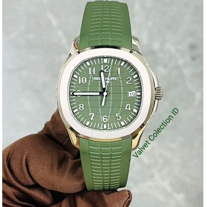 Patek Philippe Aquanaut 5167 Swiss Automatic Movement Dial Green Clone Quality
