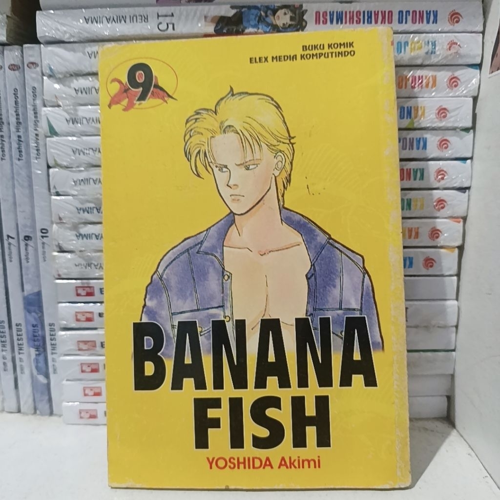 komik banana fish vol 9 preloved