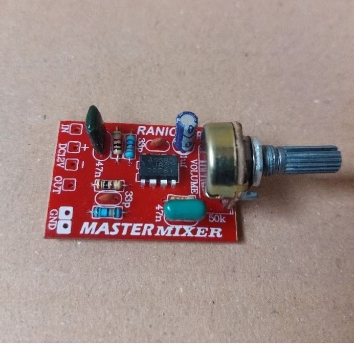 Kit master volume mixer 1 potensio ( 114 )
