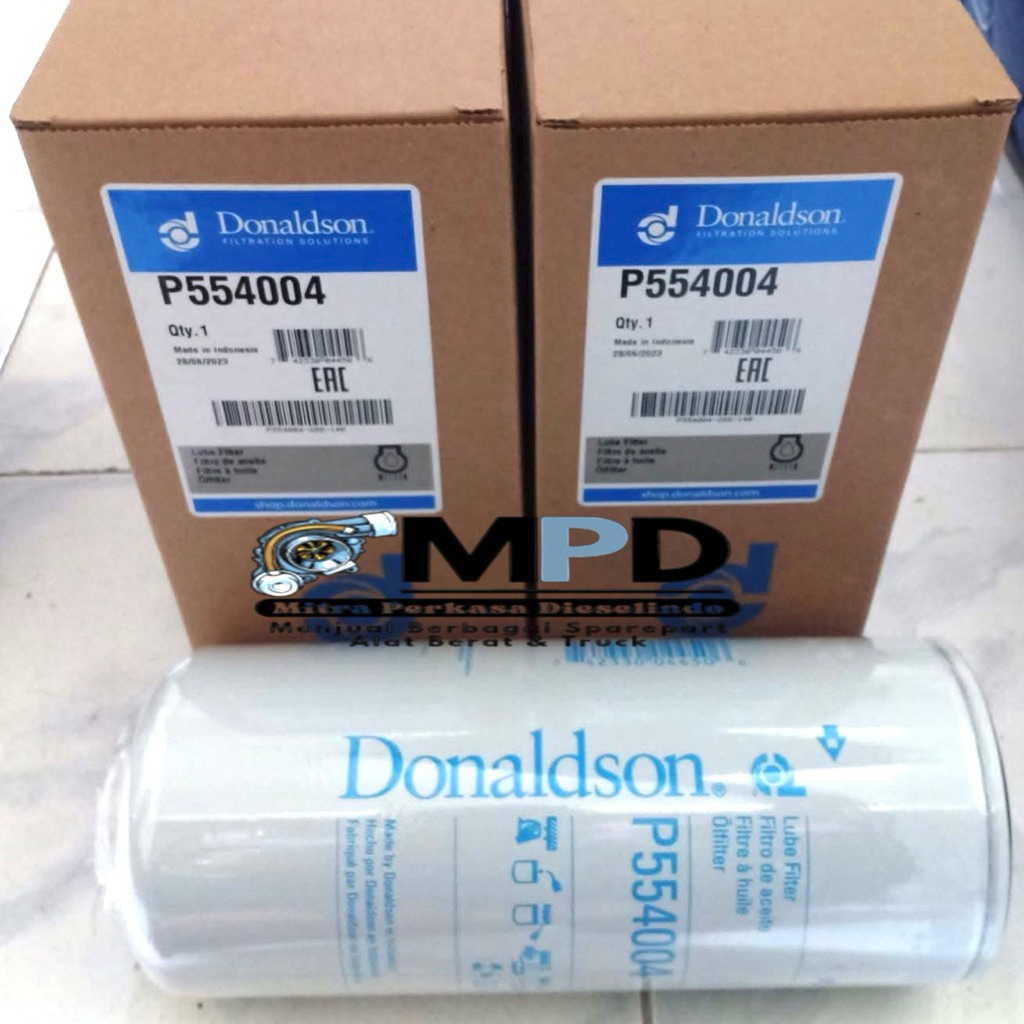 Filter Oli Volvo P554004 Oil Filter Spin-On Donaldson P554004