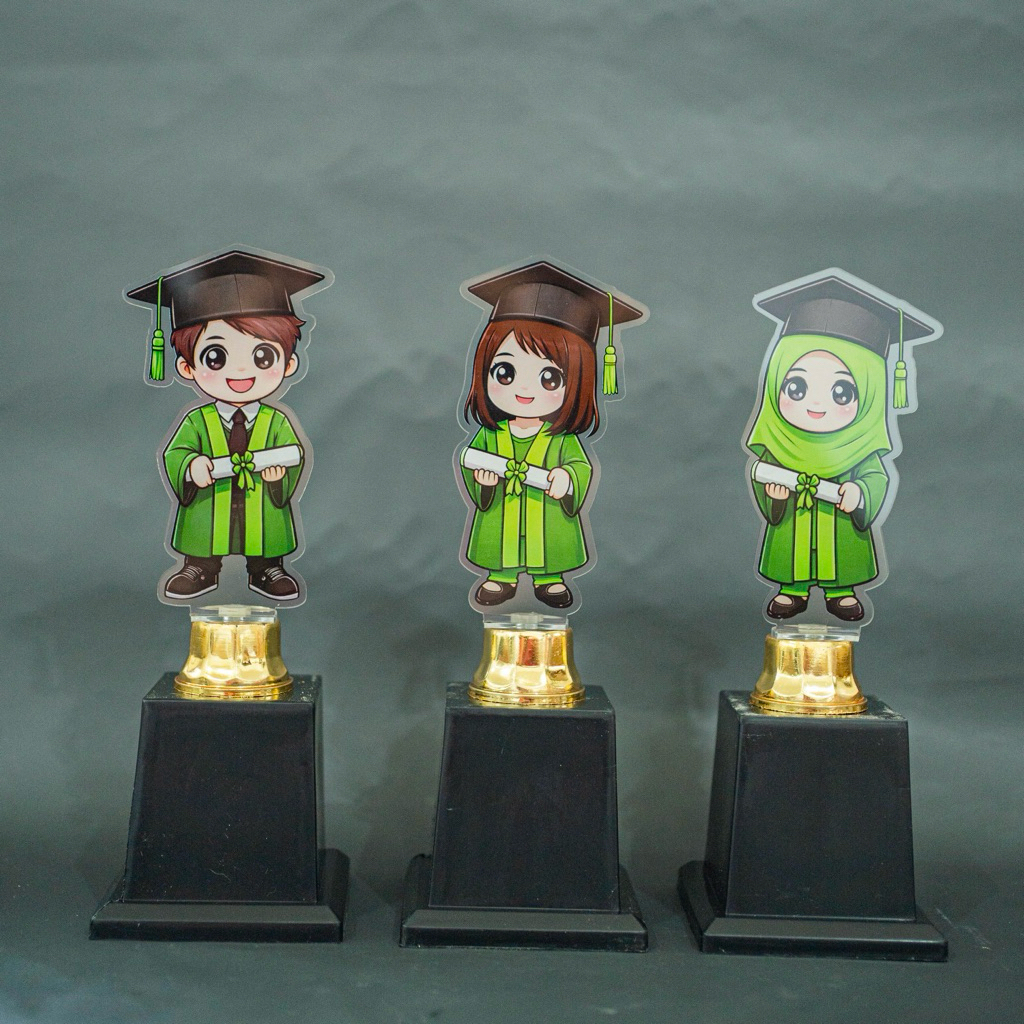 Trophy Piala Akrilik Wisuda Anak Paud TK