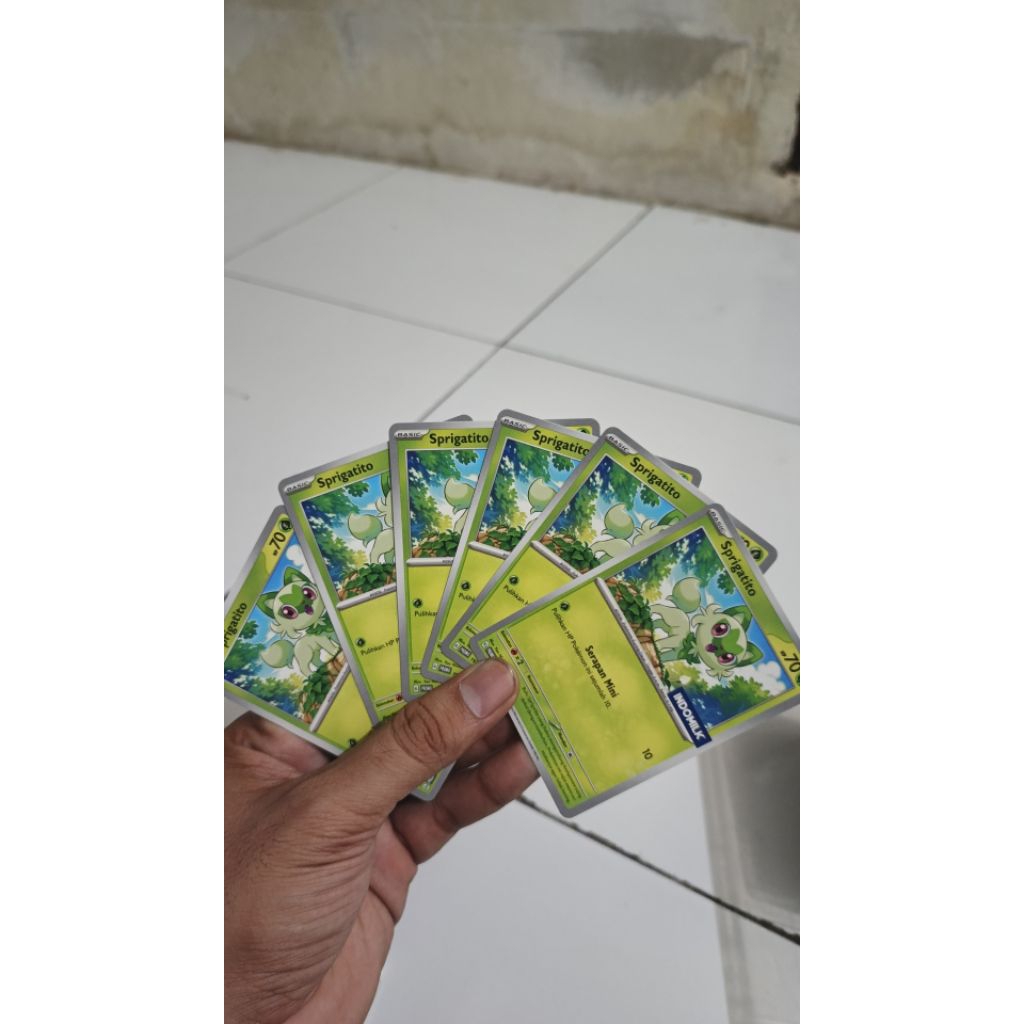 SPRIGATTO X INDOMILK POKEMON