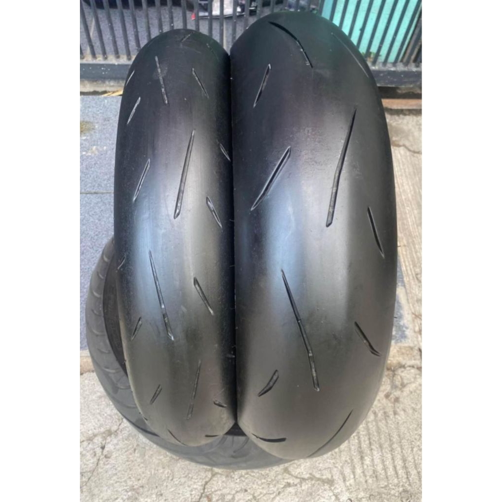 Ban copotan Dunlop alpha ukuran 110/70-17 150/60-17 tubles