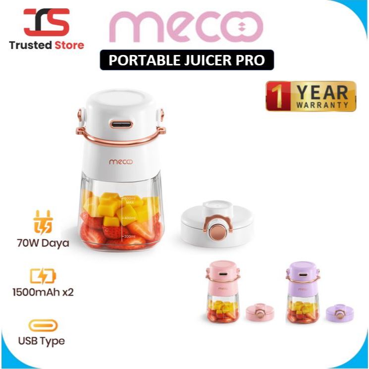 Mecoo Portable Juicer Pro 600/1000 ml Meco Blender