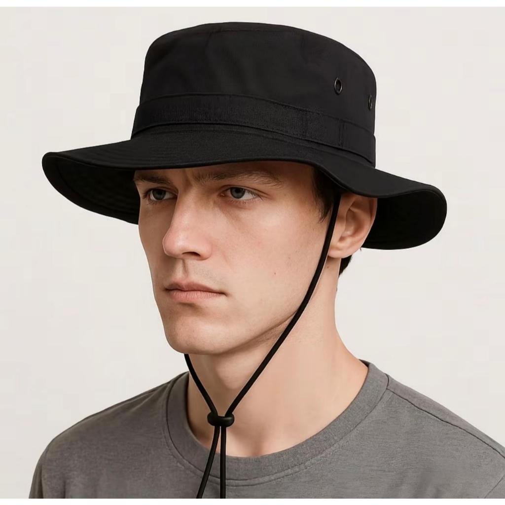 Topi Rimba Gunung Dewasa/ Buket Hat Rimba Polos Pria Wanita