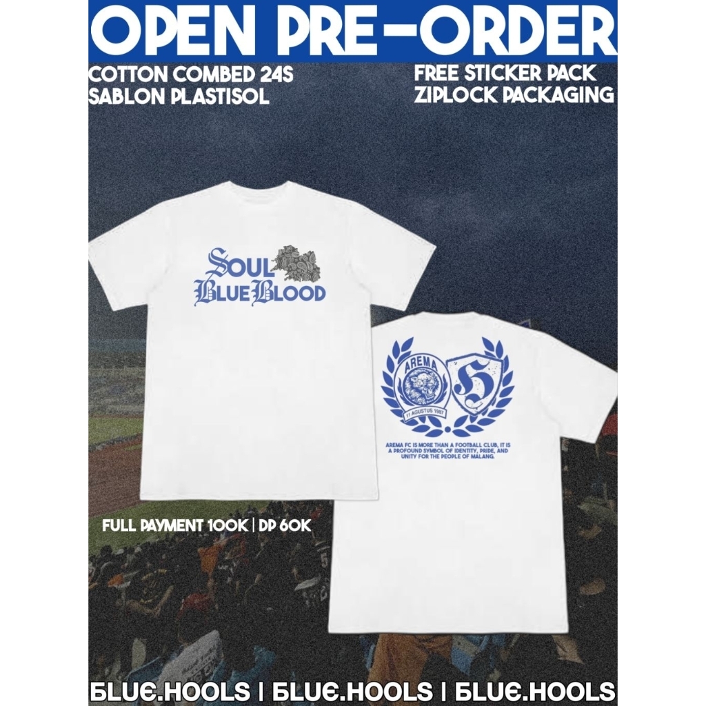 T-shirt "soul blue blood"