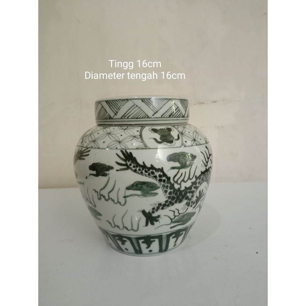 Pot Guci Antik Naga Preloved