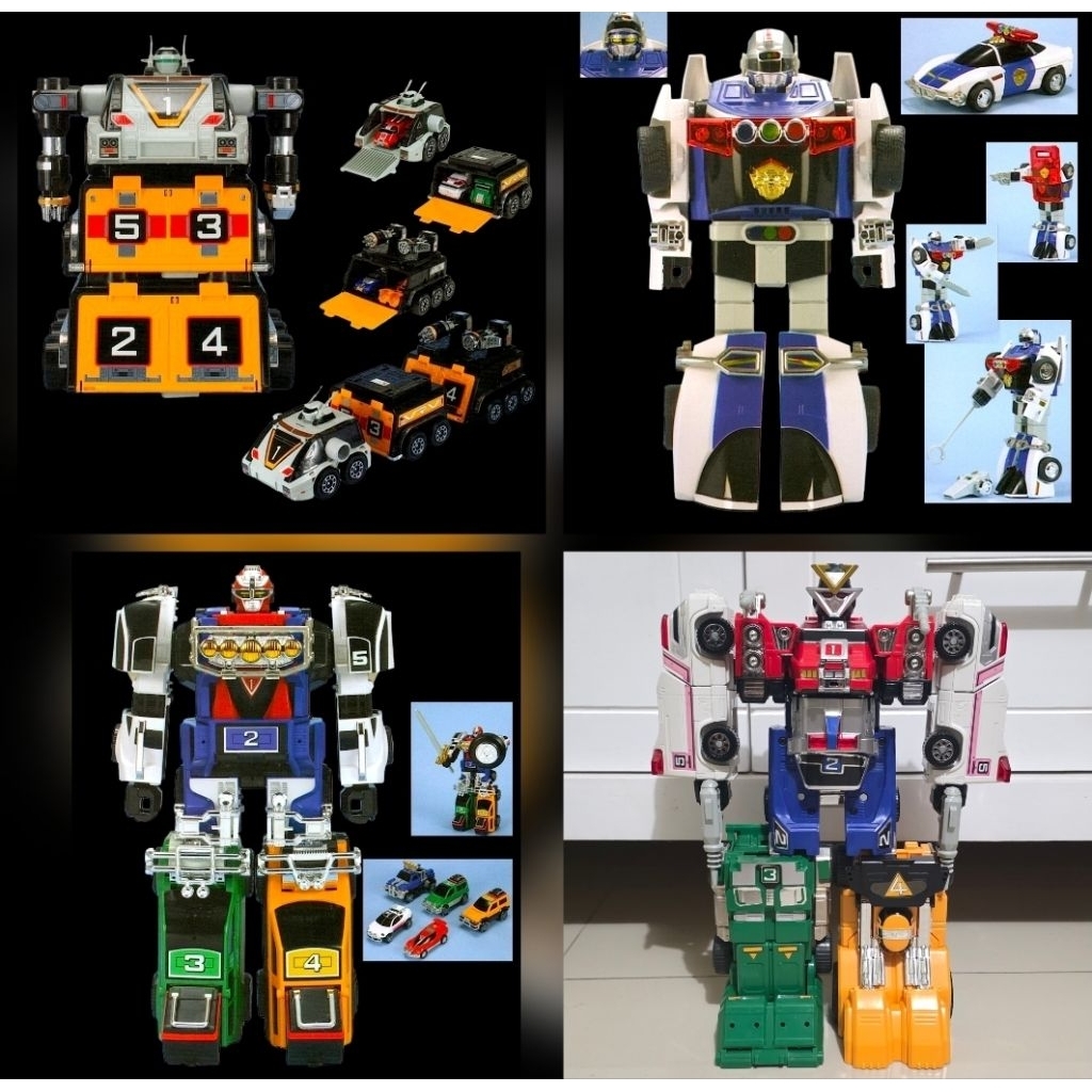 [ori] Dx megazord carranger part for DX sirender victrailer VRV RV robo rare
