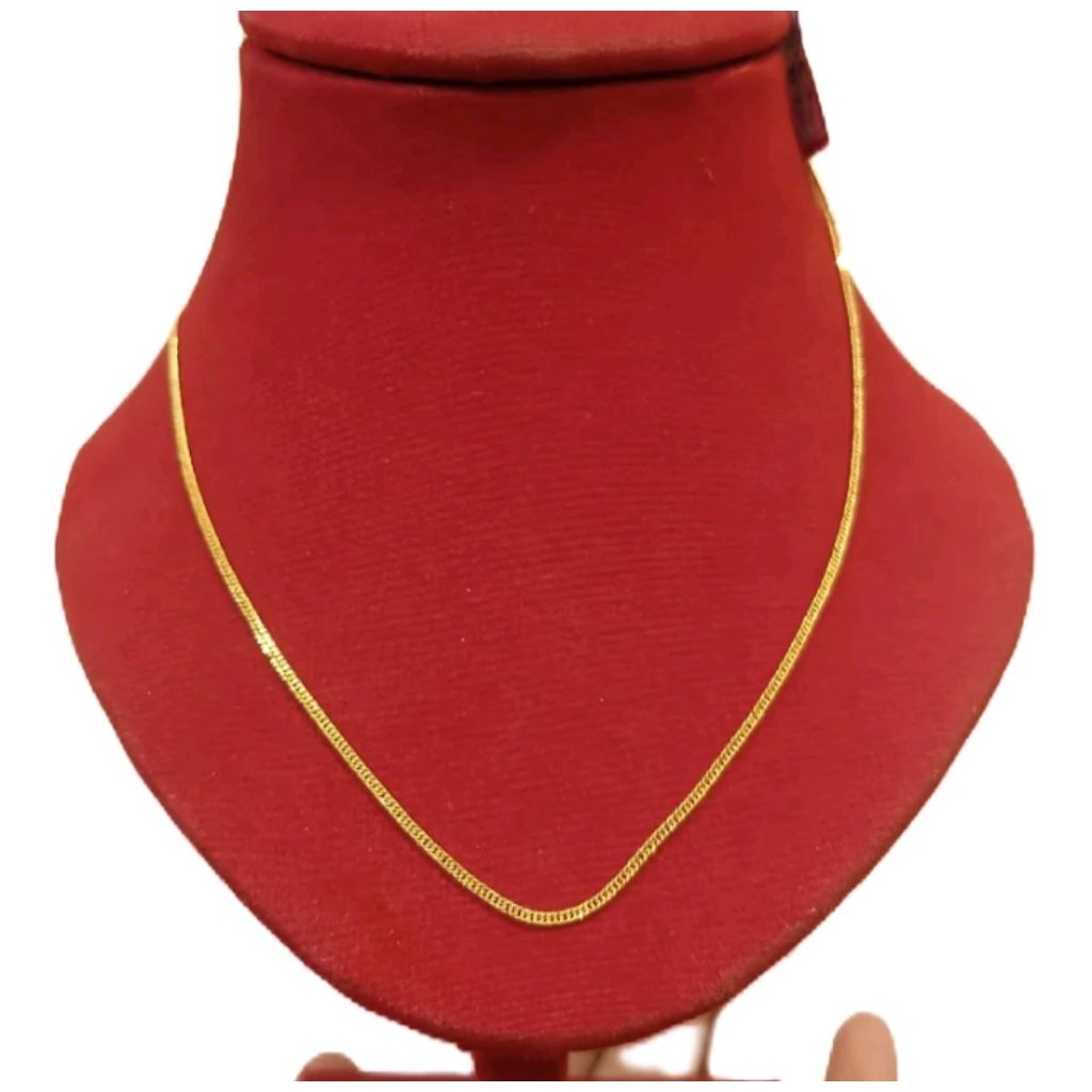 Kalung Emas Sisik Naga Emas Asli