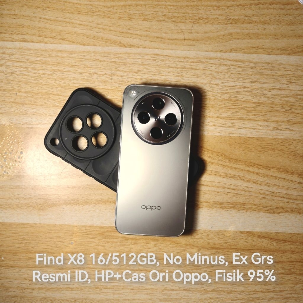 Oppo Find X8 16/512GB Bekas Murah Garansi Off Terawat No Isu