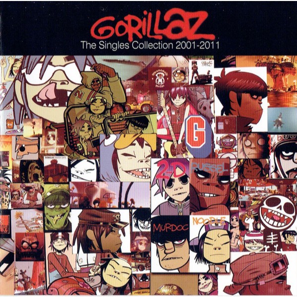 CD Audio Gorillaz – The Singles Collection 2001-2011