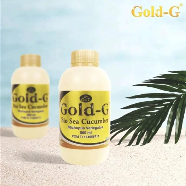 Sea Cucumber Jelly Original Premium GOLD G Jelly Gamat